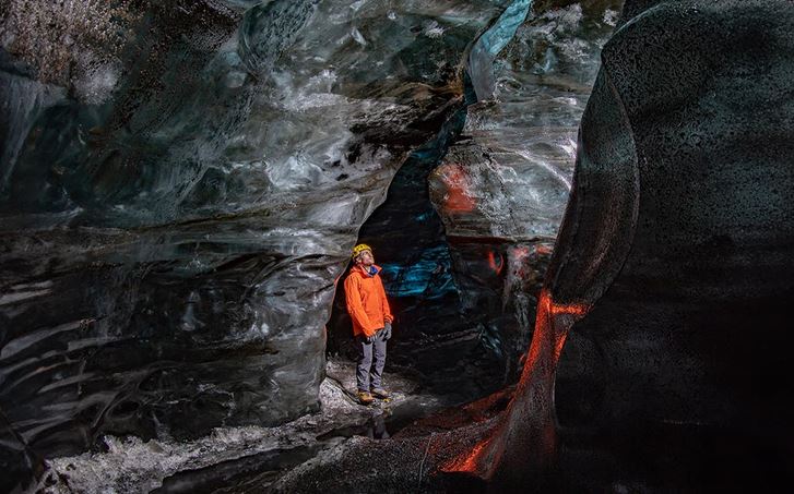 Glacier Ice Caves & Ice Tunnels Glacier Ice Caves & Ice Tunnels