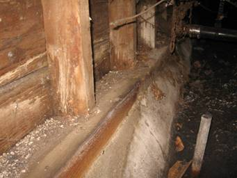 foundation and crawl space